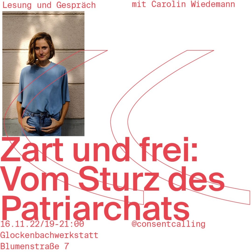 Lesung und Gespräch mit Carolin Wiedemann